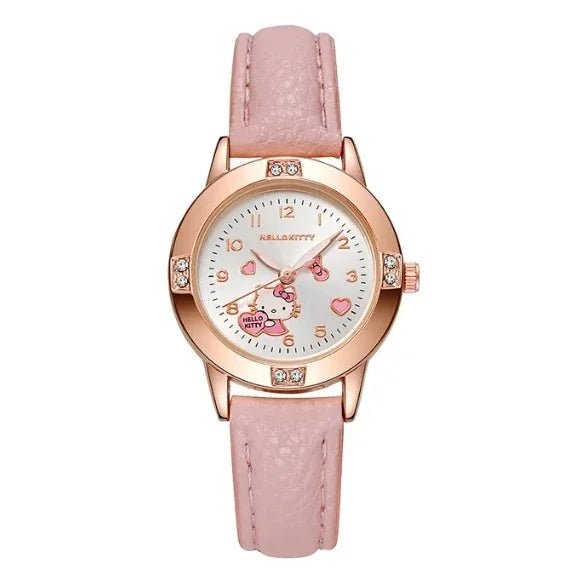 Hello Kitty Cinnamoroll Watch Kawaii Fashion Girls Quartz - Cake Pops Parties
