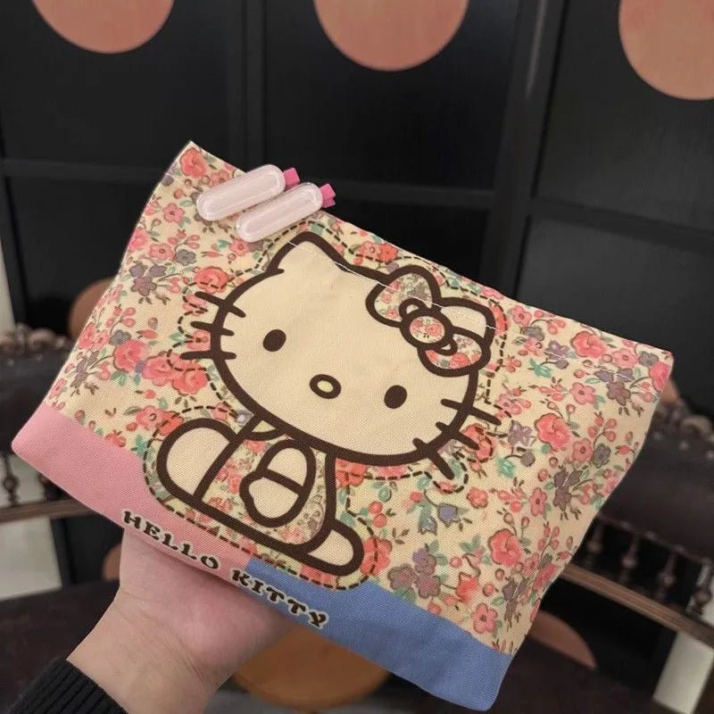 Hello Kitty Cosmetic Bag Pencil Case Coin Purse Storage Gift - Cake Pops Parties