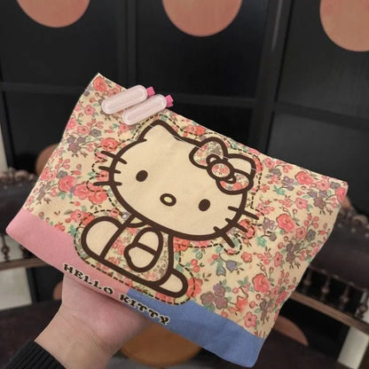 Hello Kitty Cosmetic Bag Pencil Case Coin Purse Storage Gift - Cake Pops Parties