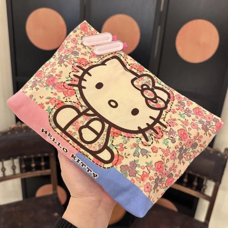 Hello Kitty Cosmetic Bag Pencil Case Coin Purse Storage Gift - Cake Pops Parties