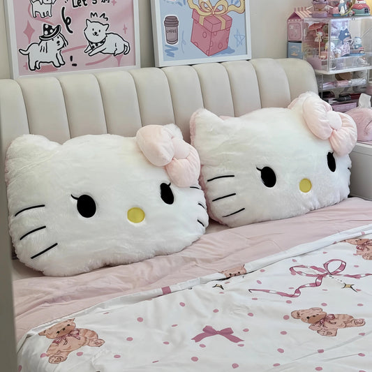 Hello Kitty Cuddly Back Cushion Soft Pillow Sofa Bed Xmas Gift - Cake Pops Parties