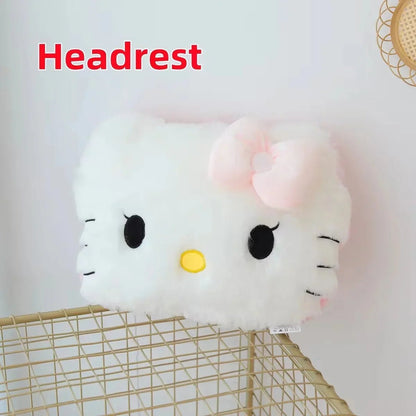 Hello Kitty Cuddly Back Cushion Soft Pillow Sofa Bed Xmas Gift - Cake Pops Parties