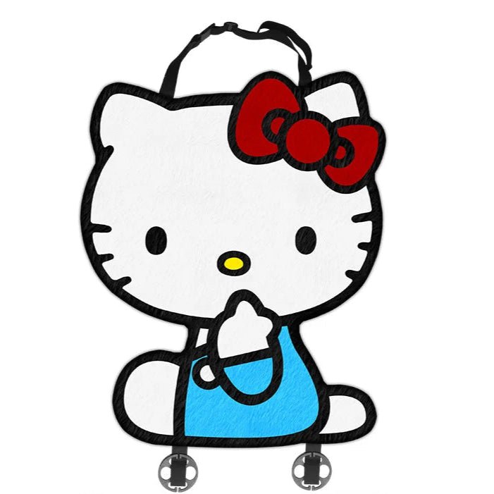 Hello Kitty Fall Winter Car Seat Cushion Plush Back Protector - Cake Pops Parties