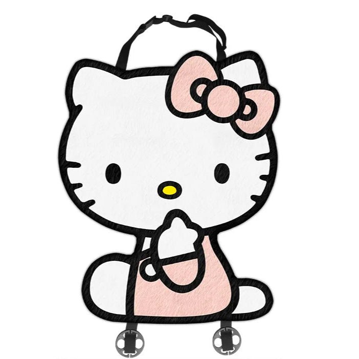 Hello Kitty Fall Winter Car Seat Cushion Plush Back Protector - Cake Pops Parties