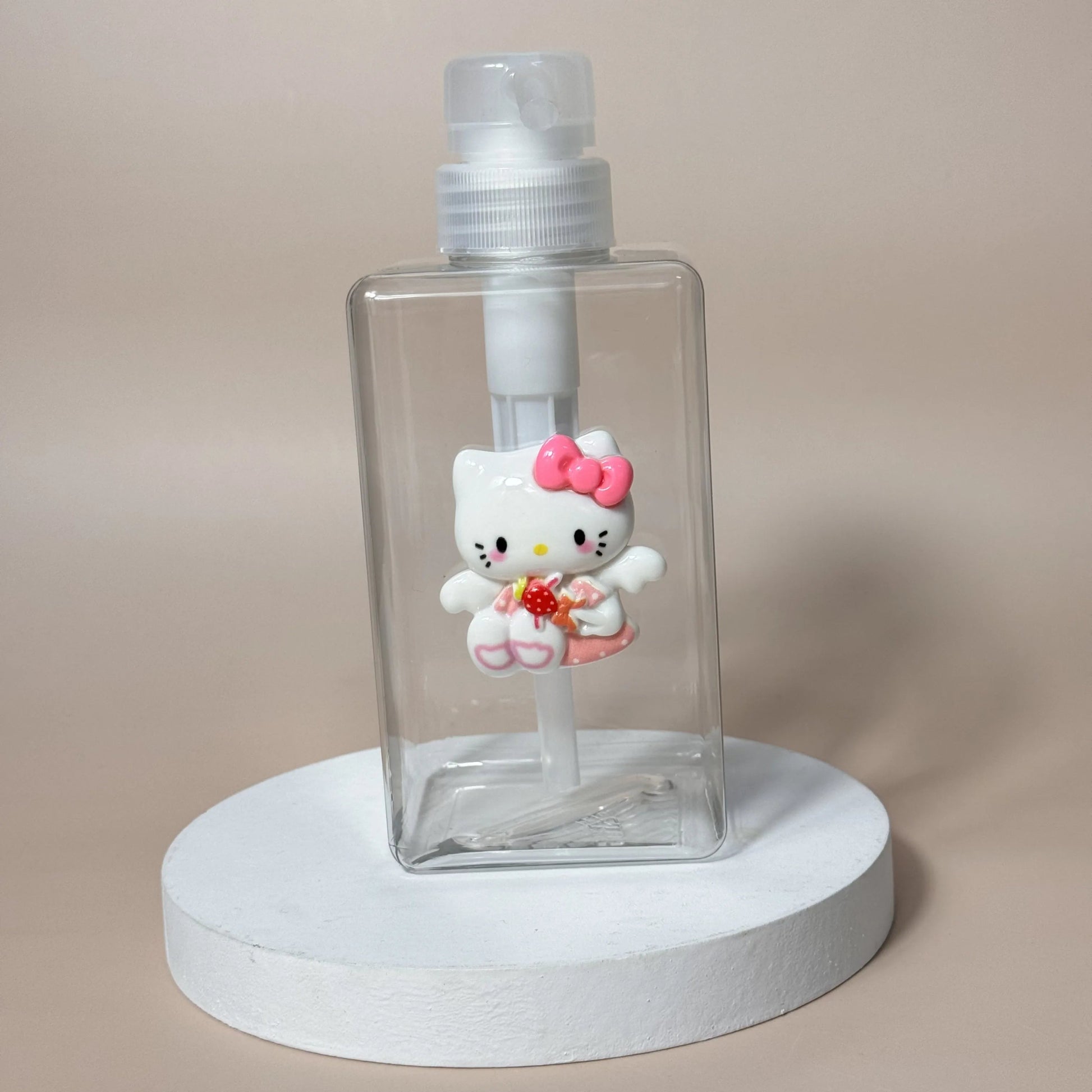 Hello Kitty Foaming Soap Dispenser Portable Kawaii Bathroom Pump - Cake Pops Parties