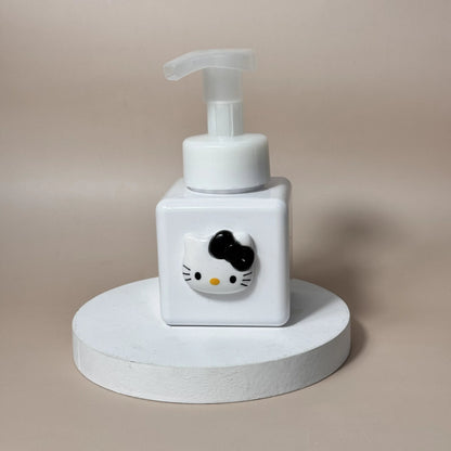 Hello Kitty Foaming Soap Dispenser Portable Kawaii Bathroom Pump - Cake Pops Parties