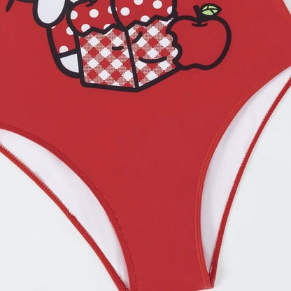 Hello Kitty Girls Summer Swimsuit | One - Piece Kids Swimming Outfit - Cake Pops Parties