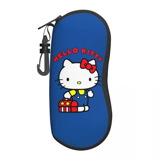 Hello Kitty Glasses Case Cartoon Cat Eyewear Box Women Merch - Cake Pops Parties