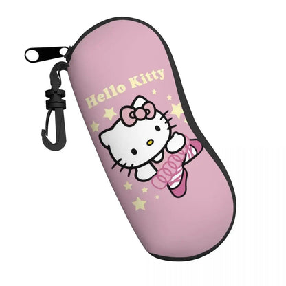 Hello Kitty Glasses Case Cartoon Cat Eyewear Box Women Merch - Cake Pops Parties