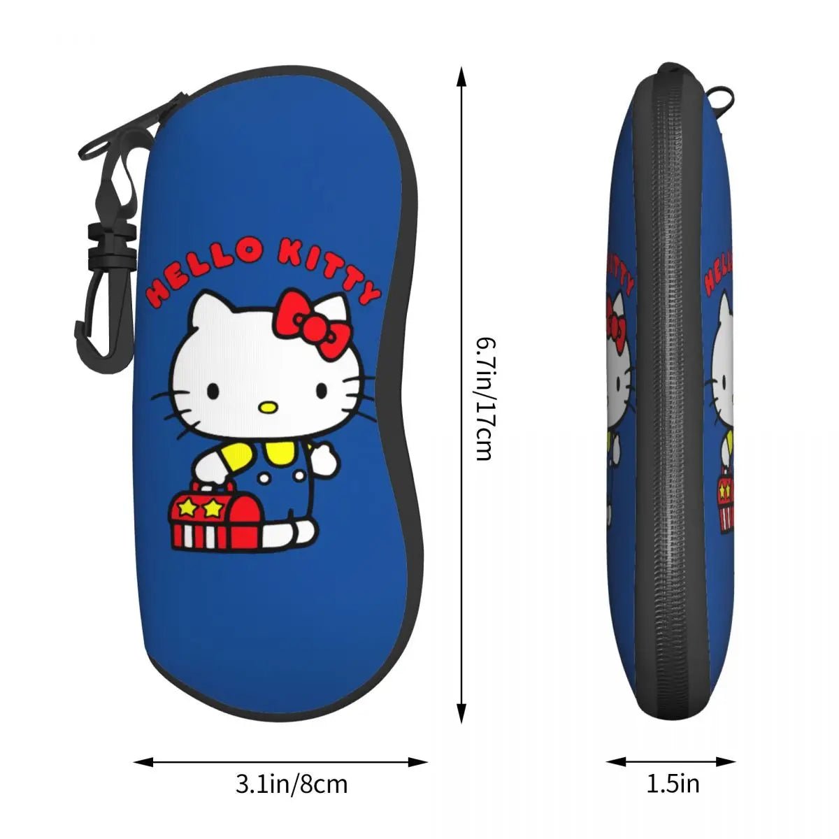 Hello Kitty Glasses Case Cartoon Cat Eyewear Box Women Merch - Cake Pops Parties