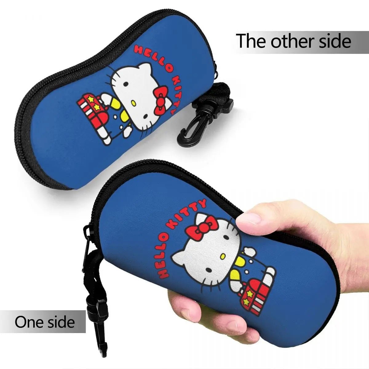 Hello Kitty Glasses Case Cartoon Cat Eyewear Box Women Merch - Cake Pops Parties