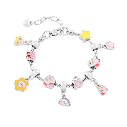 Hello Kitty Gold Plated Charm Bracelet Women Kawaii Sanrio Gift - Cake Pops Parties