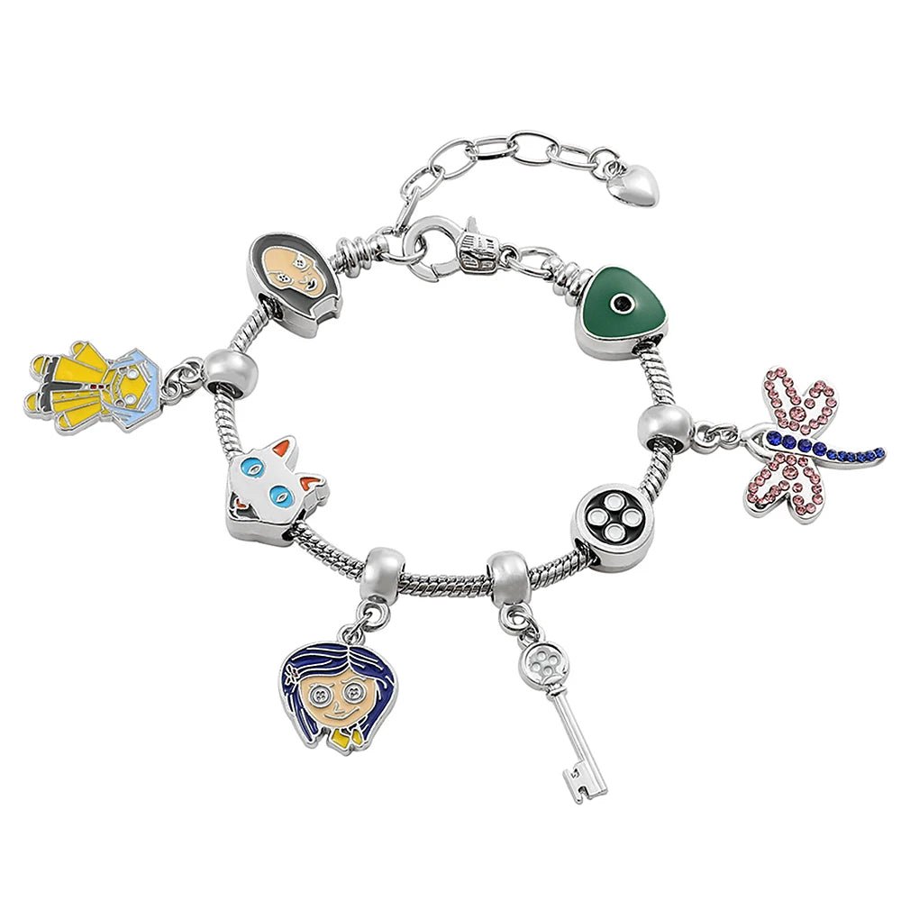 Hello Kitty Gold Plated Charm Bracelet Women Kawaii Sanrio Gift - Cake Pops Parties