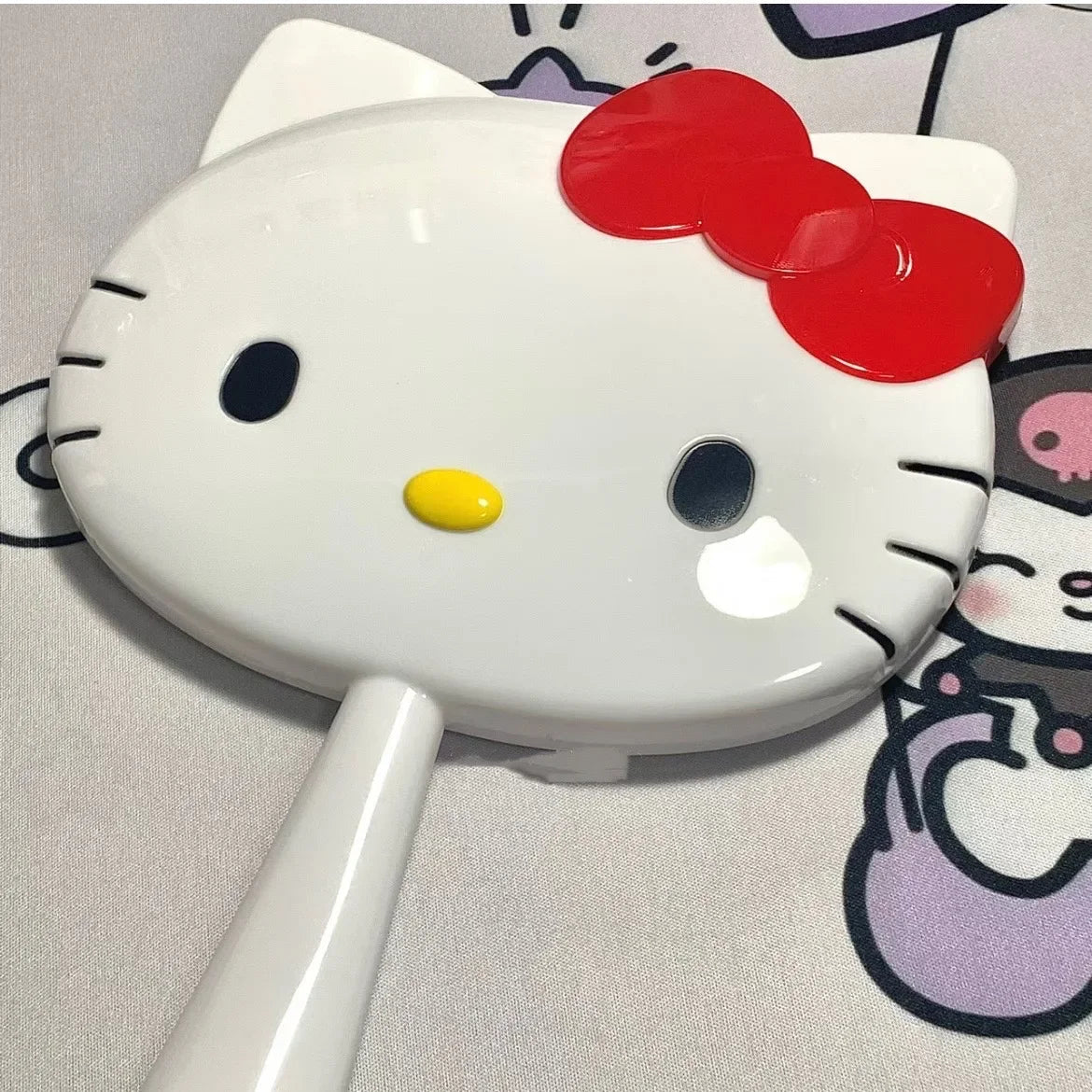 Hello Kitty Kawaii Handheld Makeup Mirror Cat Handle Girl Gift - Cake Pops Parties