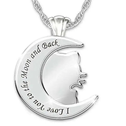 Hello Kitty Kids Moon Pendant Necklace Cute Girls Jewelry - Cake Pops Parties