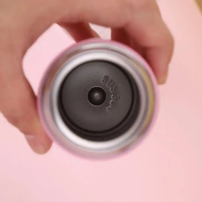 Hello Kitty Kids Thermos Cup BPA Free Leak Proof Spring Straw - Cake Pops Parties