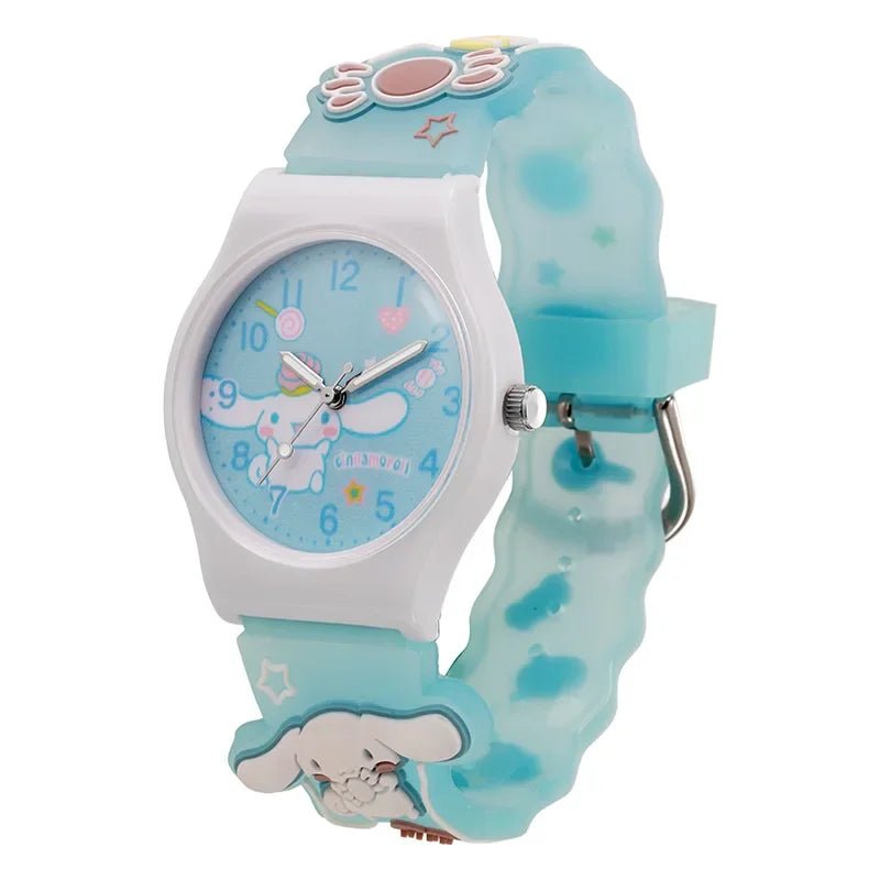 Hello Kitty Kids Watch Waterproof Kuromi Cinnamoroll Gift - Cake Pops Parties
