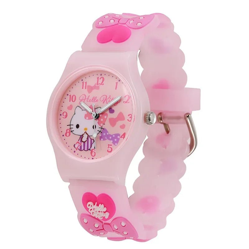 Hello Kitty Kids Watch Waterproof Kuromi Cinnamoroll Gift - Cake Pops Parties