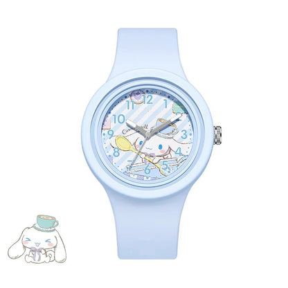 Hello Kitty Kuromi Cinnamoroll Girls Watch Waterproof Sports - Cake Pops Parties