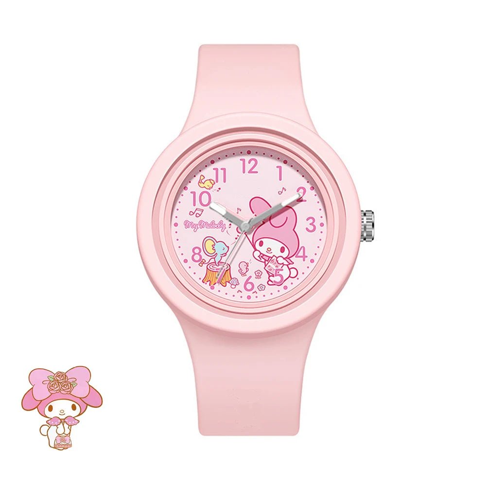 Hello Kitty Kuromi Cinnamoroll Girls Watch Waterproof Sports - Cake Pops Parties