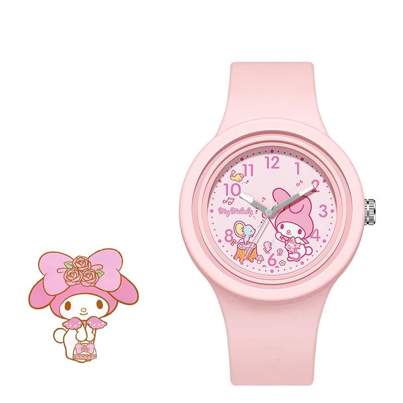 Hello Kitty Kuromi Cinnamoroll Girls Watch Waterproof Sports - Cake Pops Parties