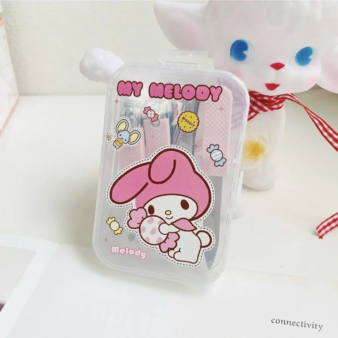 Hello Kitty Kuromi Cinnamoroll Nail Clippers Kawaii Manicure Set - Cake Pops Parties