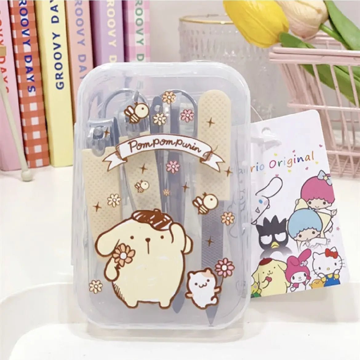 Hello Kitty Kuromi Cinnamoroll Nail Clippers Kawaii Manicure Set - Cake Pops Parties