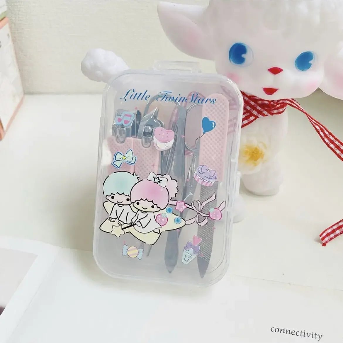 Hello Kitty Kuromi Cinnamoroll Nail Clippers Kawaii Manicure Set - Cake Pops Parties