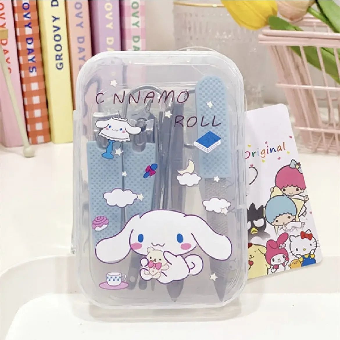 Hello Kitty Kuromi Cinnamoroll Nail Clippers Kawaii Manicure Set - Cake Pops Parties