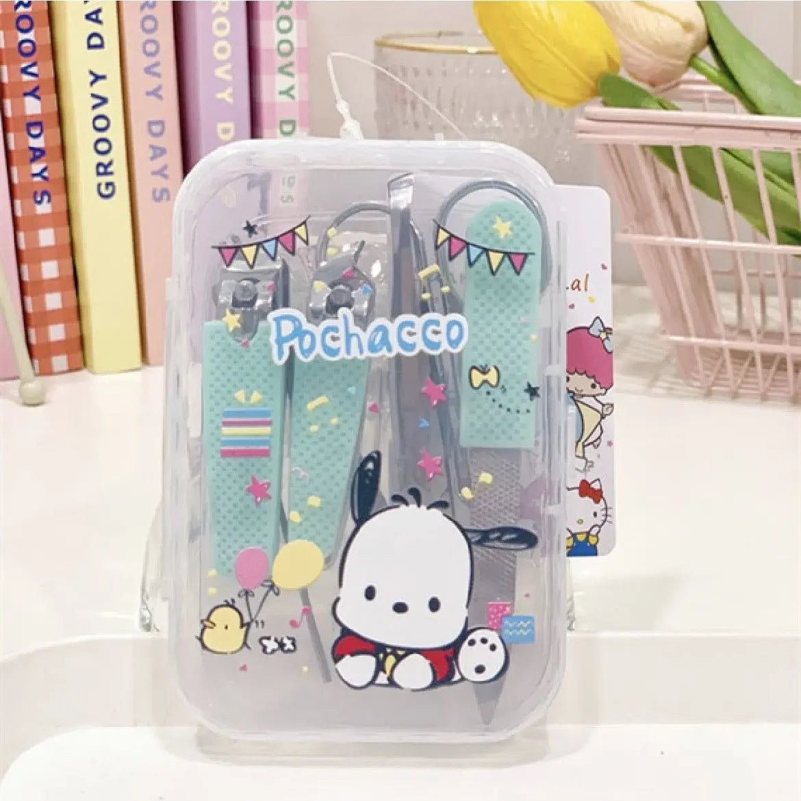 Hello Kitty Kuromi Cinnamoroll Nail Clippers Kawaii Manicure Set - Cake Pops Parties