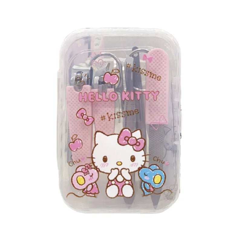 Hello Kitty Kuromi Cinnamoroll Nail Clippers Kawaii Manicure Set - Cake Pops Parties