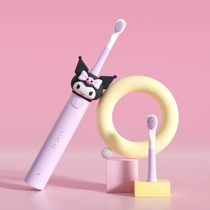 Hello Kitty Kuromi Electric Toothbrush Rechargeable Adult Gift - Cake Pops Parties