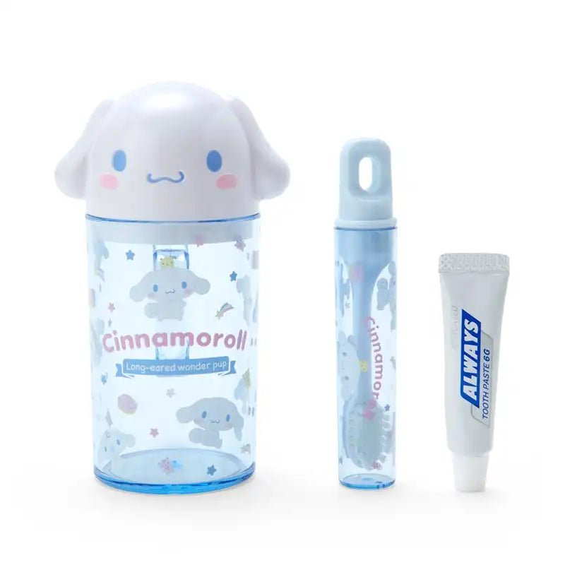 Hello Kitty Kuromi Melody Travel Toothbrush Cup Set Kawaii Gift - Cake Pops Parties