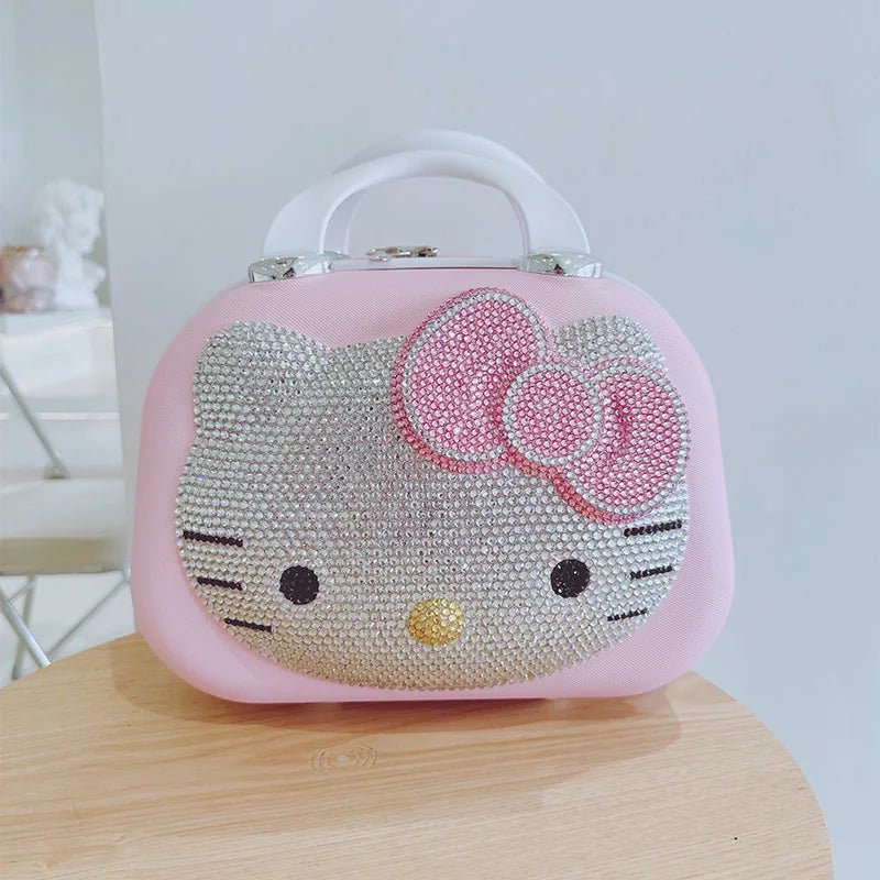 Hello Kitty Large Capacity Travel Cosmetic Case with Lock | Cute Gift - Cake Pops Parties