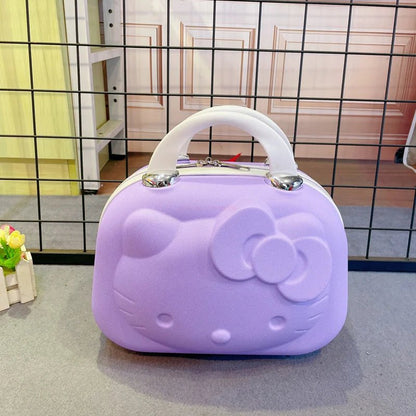 Hello Kitty Large Capacity Travel Cosmetic Case with Lock | Cute Gift - Cake Pops Parties