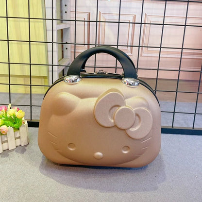 Hello Kitty Large Capacity Travel Cosmetic Case with Lock | Cute Gift - Cake Pops Parties