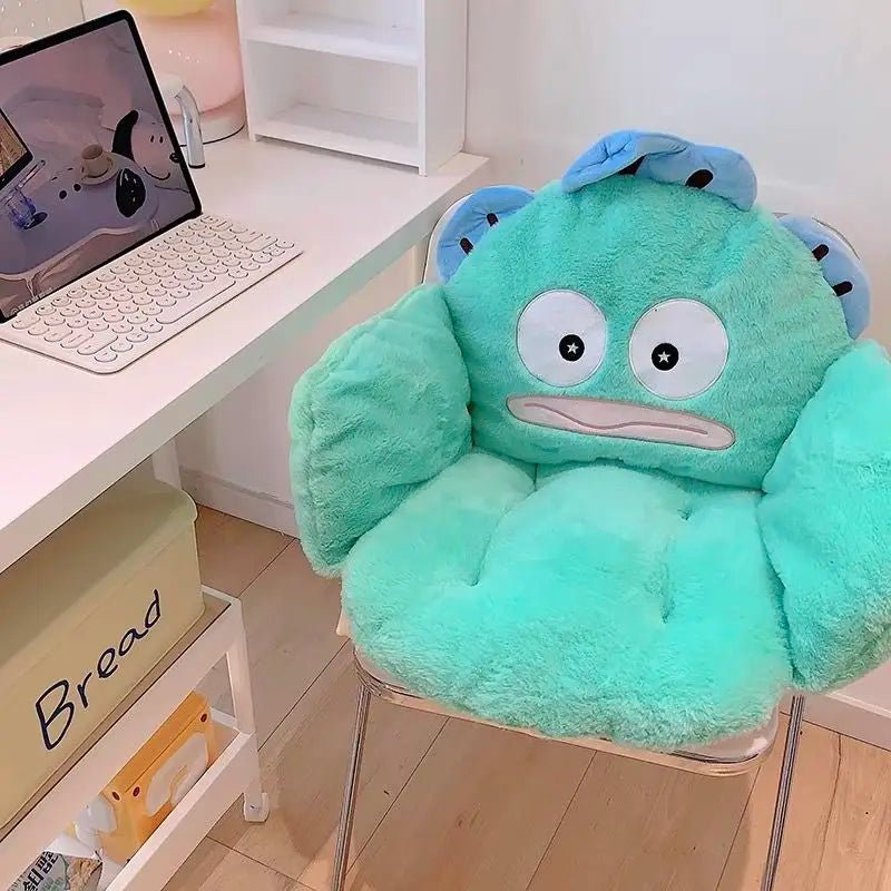 Hello Kitty Lumbar Support Cushion Dorm Office Chair Pillow - Cake Pops Parties
