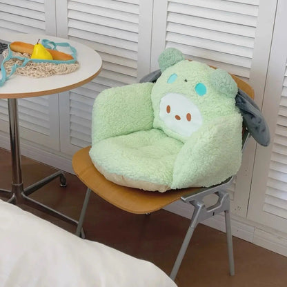 Hello Kitty Lumbar Support Cushion Dorm Office Chair Pillow - Cake Pops Parties