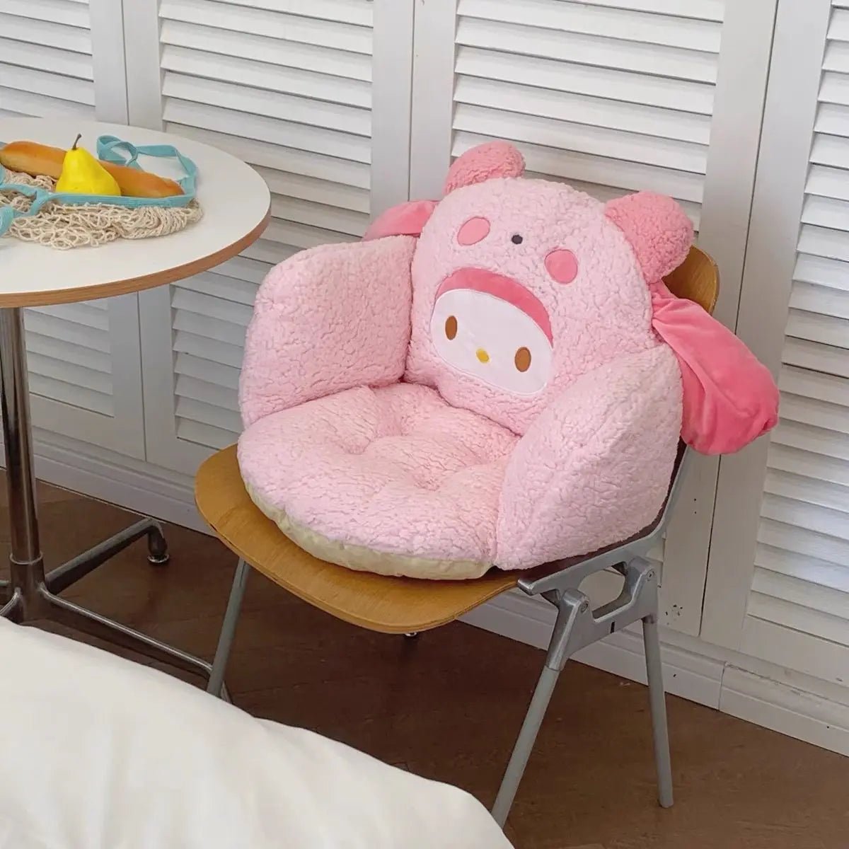 Hello Kitty Lumbar Support Cushion Dorm Office Chair Pillow - Cake Pops Parties