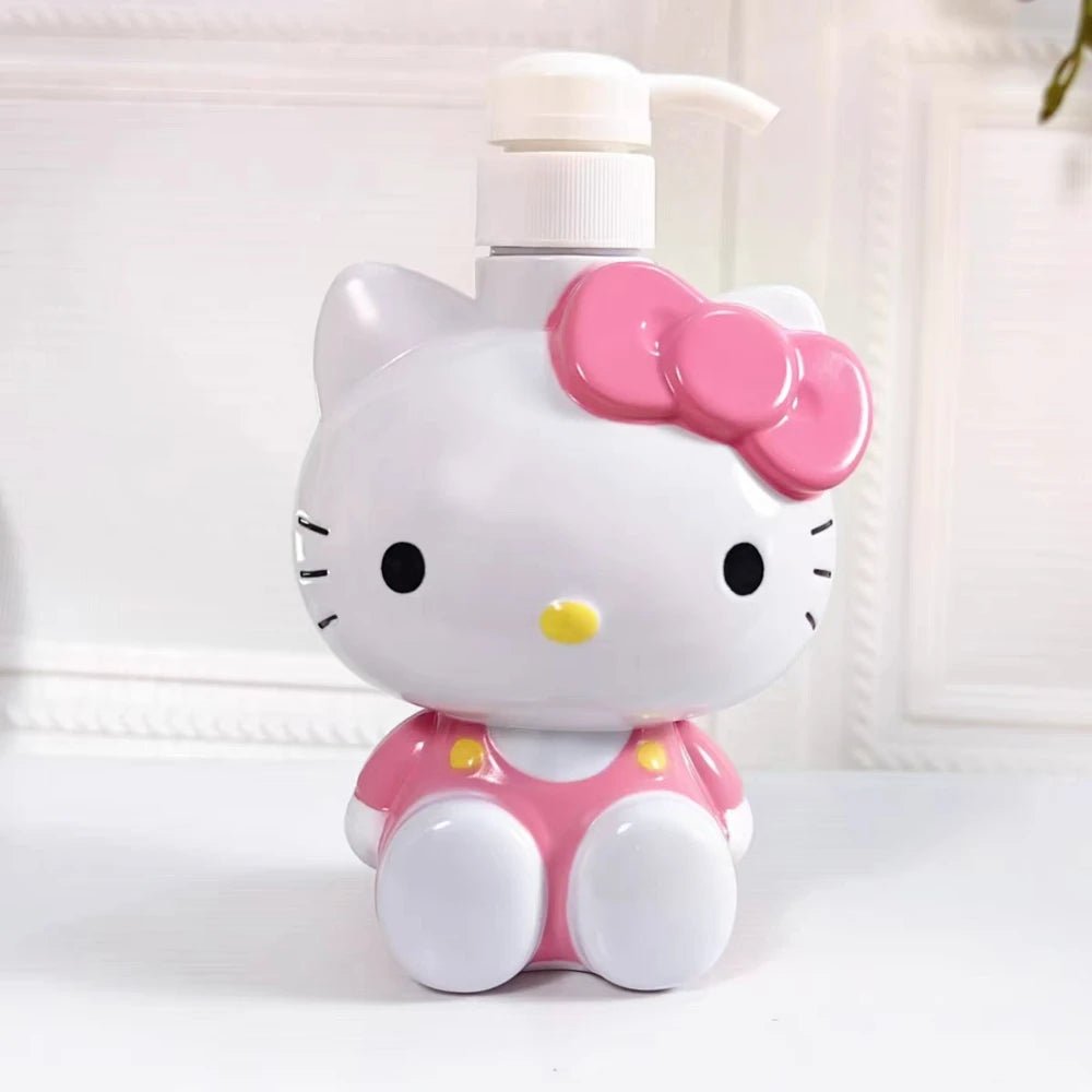 Hello Kitty Melody Large Capacity Press Dispenser Kuromi Bottle - Cake Pops Parties