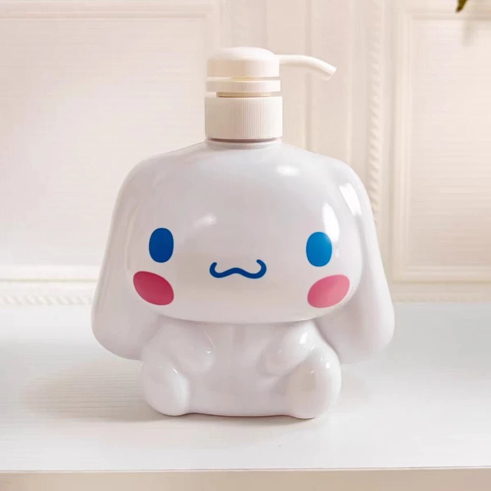 Hello Kitty Melody Large Capacity Press Dispenser Kuromi Bottle - Cake Pops Parties