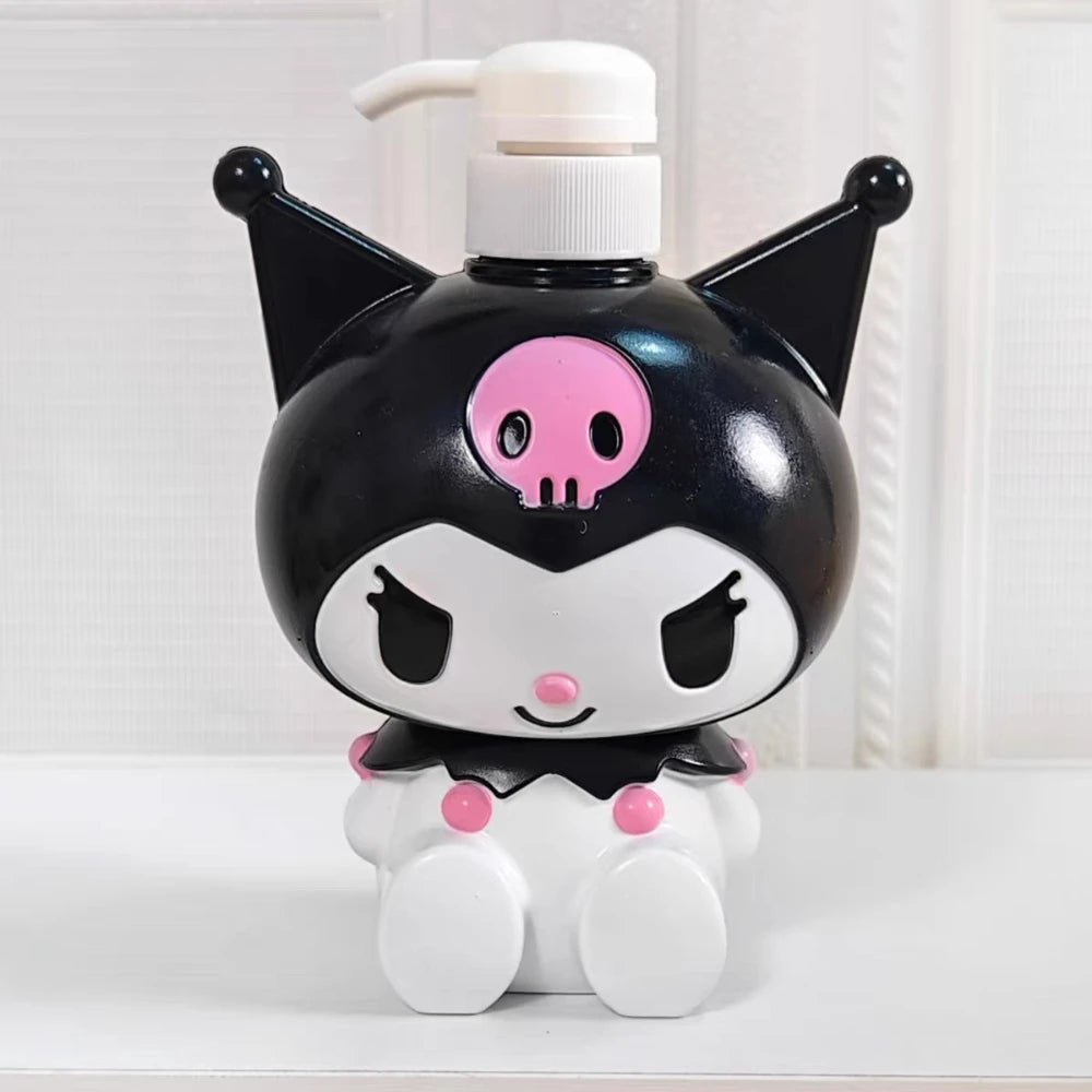 Hello Kitty Melody Large Capacity Press Dispenser Kuromi Bottle - Cake Pops Parties