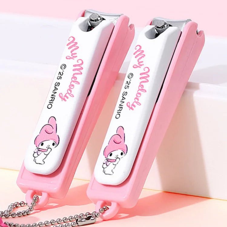 Hello Kitty Nail Clipper Set 2pc Manicure Pedicure Sanrio Pink - Cake Pops Parties