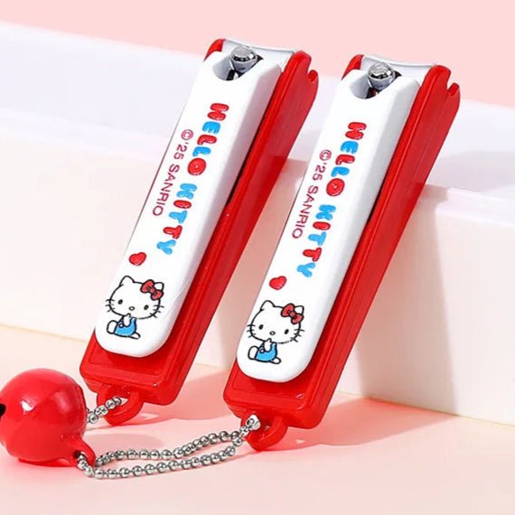 Hello Kitty Nail Clipper Set 2pc Manicure Pedicure Sanrio Pink - Cake Pops Parties