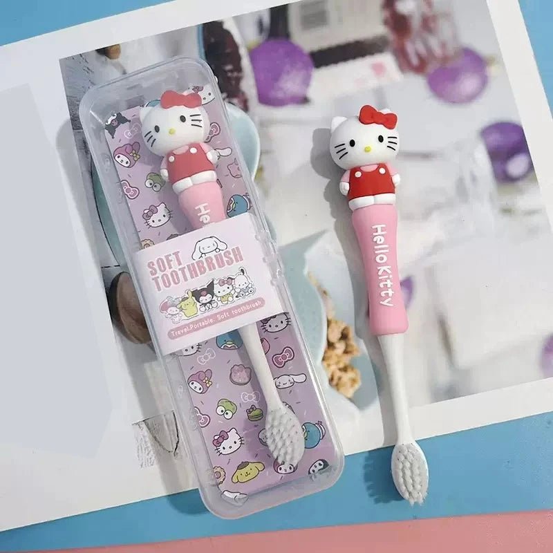 Hello Kitty Pink Angel Toothbrush Ornament Kawaii Charm Gift - Cake Pops Parties