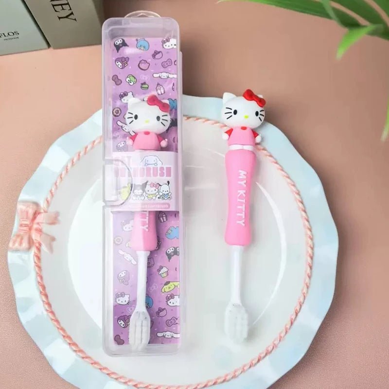 Hello Kitty Pink Angel Toothbrush Ornament Kawaii Charm Gift - Cake Pops Parties