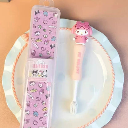Hello Kitty Pink Angel Toothbrush Ornament Kawaii Charm Gift - Cake Pops Parties