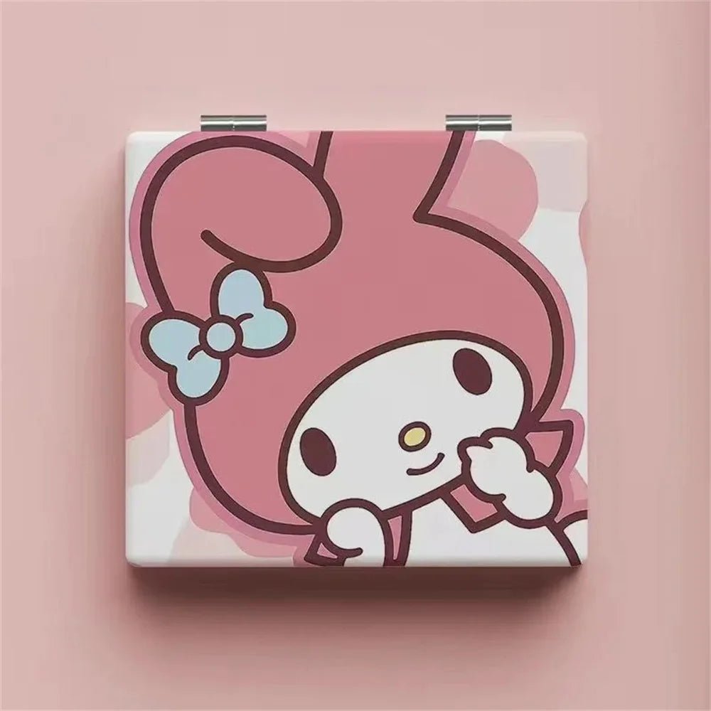 Hello Kitty Portable Makeup Mirror Folding Pocket Cosmetic Gift - Cake Pops Parties