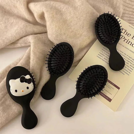 Hello Kitty Sanrio Folding Comb Mirror Portable Hair Styling - Cake Pops Parties