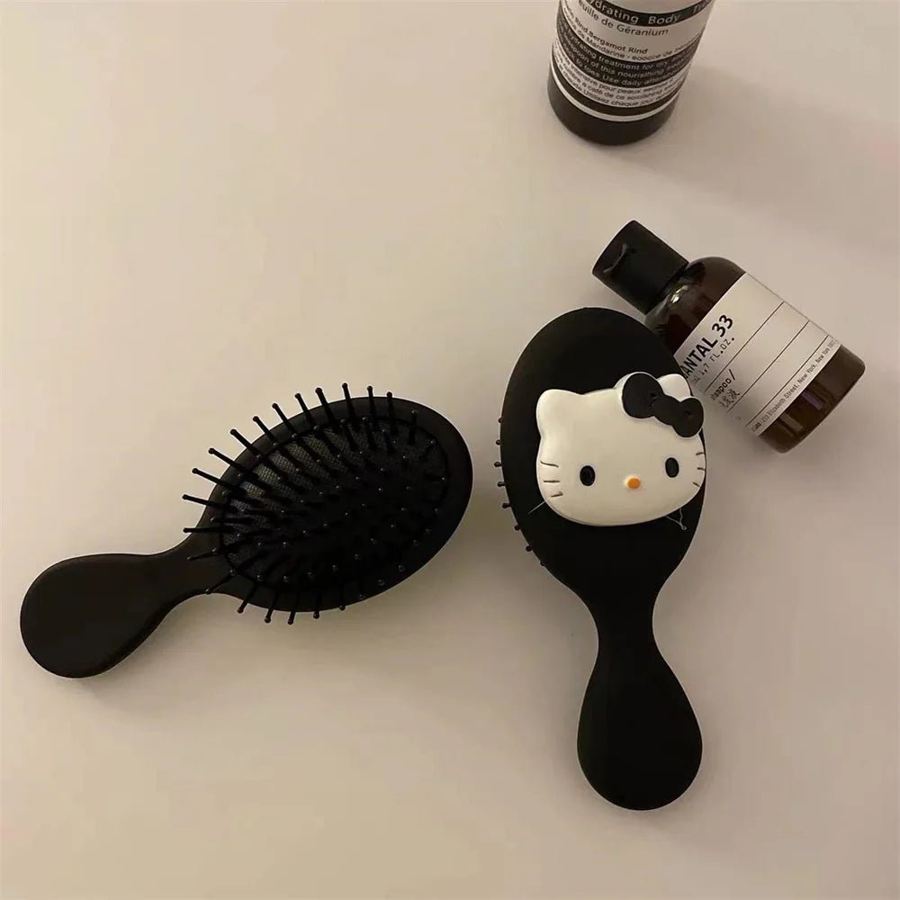 Hello Kitty Sanrio Folding Comb Mirror Portable Hair Styling - Cake Pops Parties